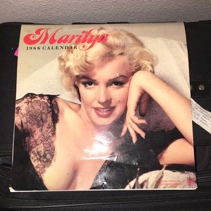 Marilyn Monroe 1988 Calendar